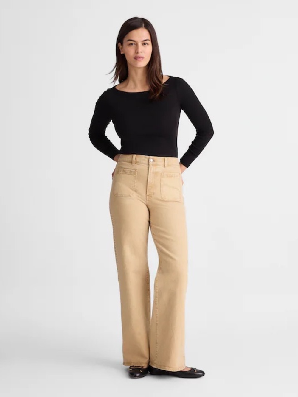 Madewell The Emmy Wide-Leg Pant